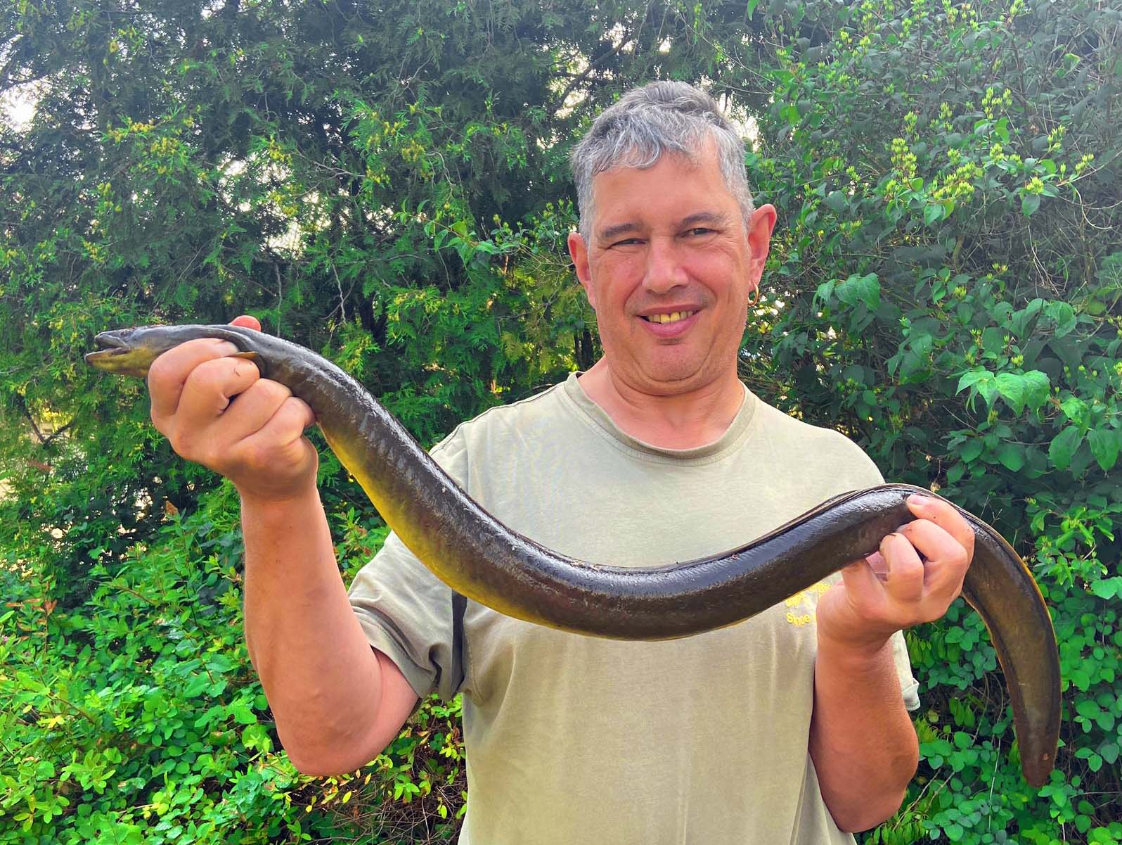 Peter Rösch jun. Aal 95 cm 1,4 kg Regnitz