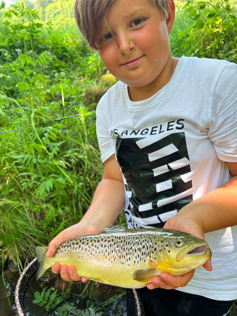 Lennox Kilian Bachforelle 48 cm 1,3 kg Schwarze Laaber