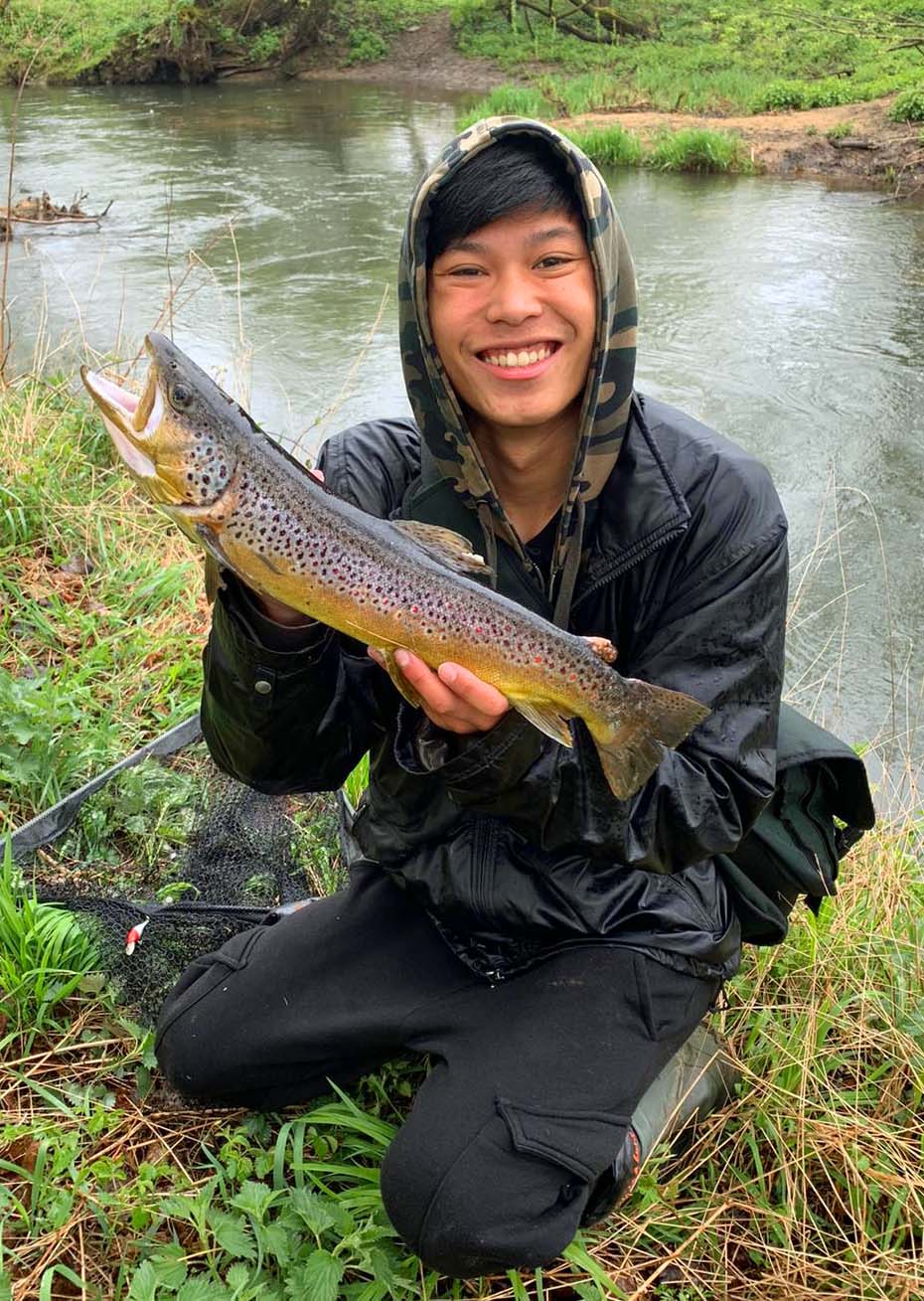 Naphiphat Schmidt Bachforelle 50 cm 1,3 kg Pegnitz