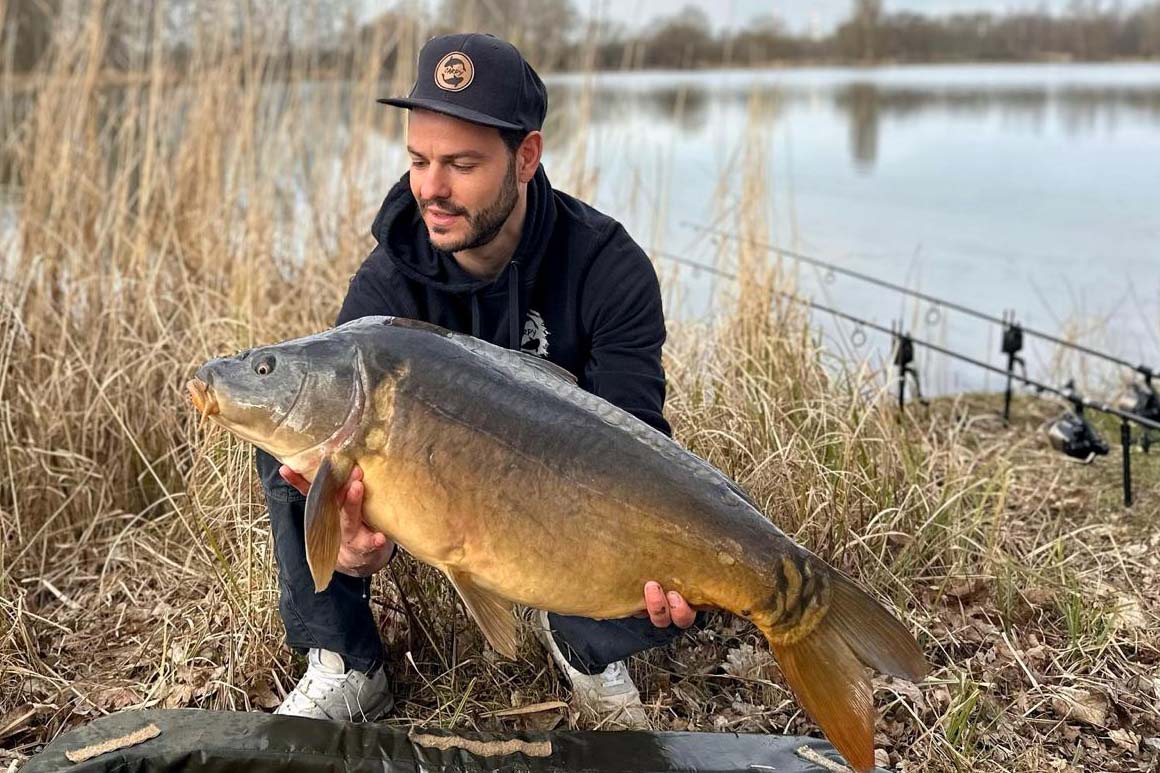 Benedikt Koppen Karpfen 83 cm 18 Pfunda Ulrichsee